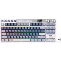 Клавиатура Royal Kludge M87 RGB Ocean Blue (RK Chartreuse)