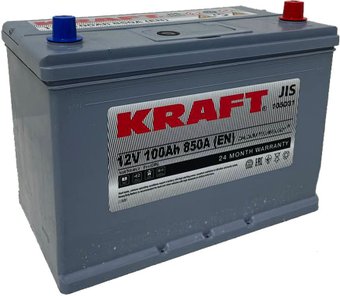 Автомобильный аккумулятор KRAFT Asia 100 JR+ (100 А·ч)