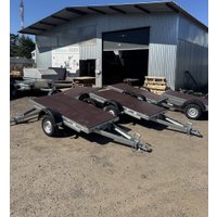 Одноосный прицеп AvtoS A25M1B (2500x1300x, R13, ресс. AL-KO)