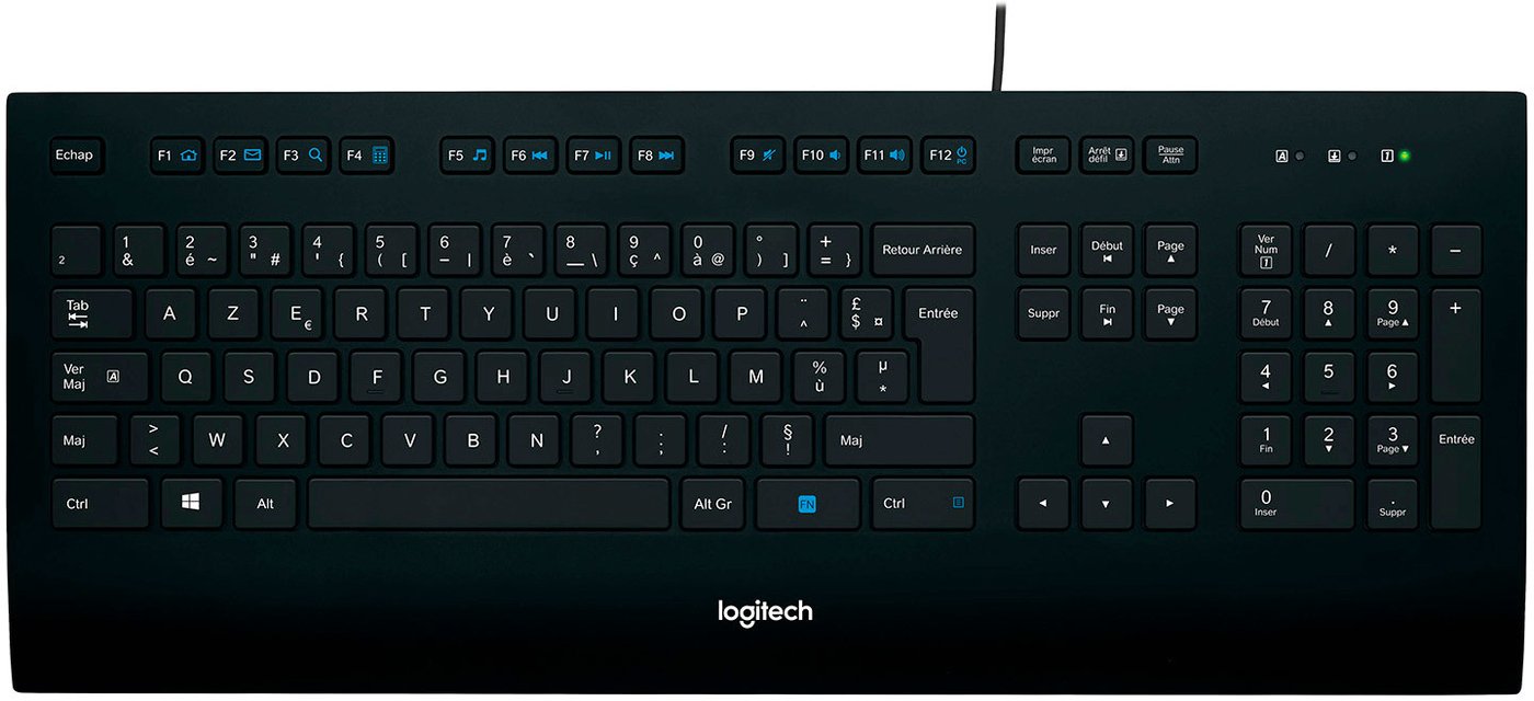 

Клавиатура Logitech Corded Keyboard K280e (920-005215)