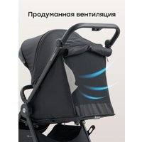 Коляска прогулочная «книга» Happy Baby Sensa (black)
