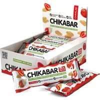 Протеиновый батончик Chikalab Клубника со сливками глазированный белым шоколадом (60 г)