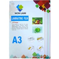 Пленка для ламинирования Won Lami глянцевая A3 80 мкм, 100 л