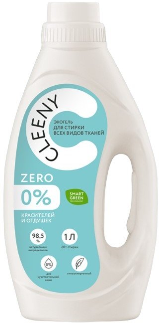 

Гель для стирки Cleeny Zero (1 л)