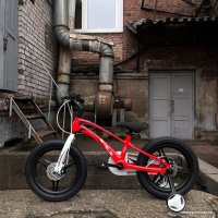 Детский велосипед Stels Storm MD 16 2024 (красный)