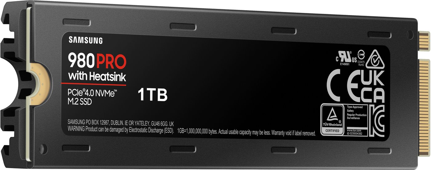 

SSD Samsung 980 Pro с радиатором 1TB MZ-V8P1T0CW