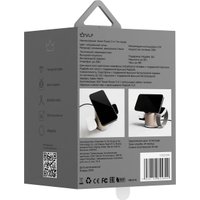 Беспроводное зарядное VLP Tower Power 3 in 1 for Apple (титановый)