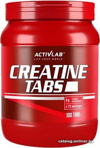 Моногидрат креатина Activlab Creatine Tabs (300 капсул)