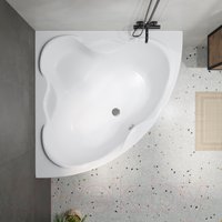 Ванна Lauter Riviera 140x140 21050140 (с ножками и лицевым экраном)