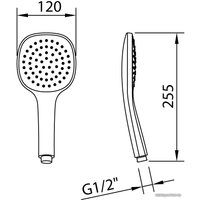 Душевая лейка Clever Style Air 99612