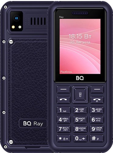 

Телефон BQ BQ-2454 Ray (темно-синий)