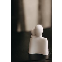 Статуэтка К.РАМА Двое с малышами (белый)