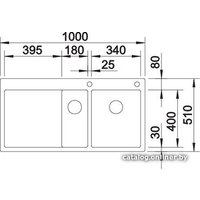 Кухонная мойка Blanco Claron 6 S-IF (левая)