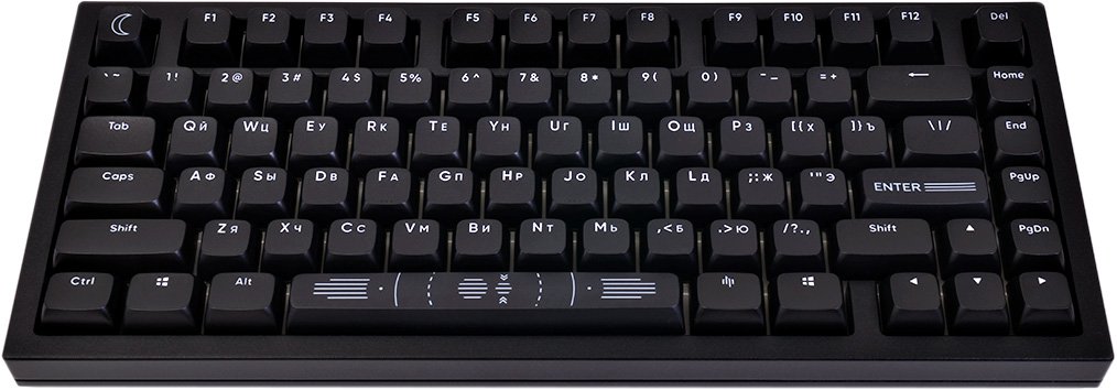 

Клавиатура Dark Project CM81 Zeno Black (g3ms Sapphire)