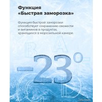 Четырёхдверный холодильник MAUNFELD MFF182NFSB