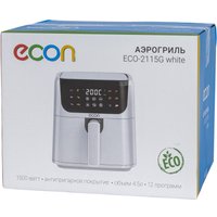 Аэрогриль (аэрофритюрница) Econ ECO-2115G (белый)