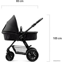 Универсальная коляска KinderKraft Moov (3 в 1, серый меланж)