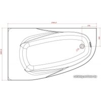 Ванна Astra-Form Селена 170x100 R