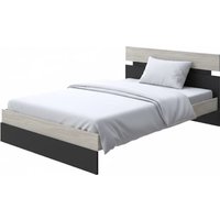 Кровать PROxSON Milton 80x200 (ясень шимо светлый/черный)