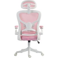 Офисное кресло King Style Fendi White (розовый)