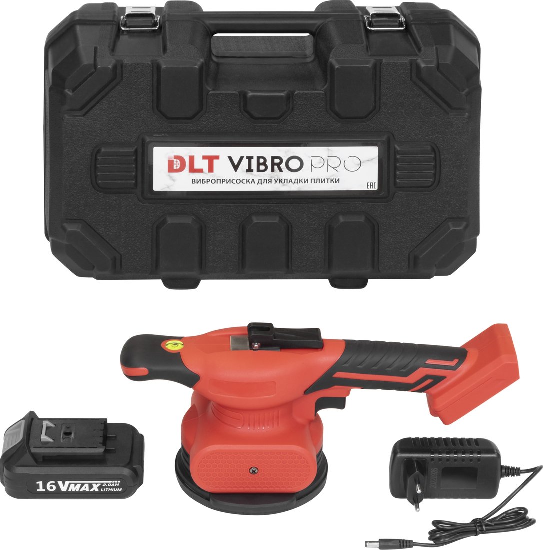 

Стеклодомкрат (присоска для стекла и плитки) DLT Vibro Pro 8123 (с 1-им АКБ)