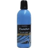 Акриловая краска KolerPark Fluid Art Жидкий акрил (голубой, 80 мл)