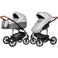 Универсальная коляска Riko Basic Bella Life (2 в 1, 01, grey fox)