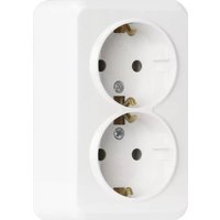 Розетка SmartBuy Юпитер SBE-03w-16-S2-Z