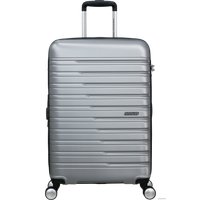 Чемодан-спиннер American Tourister Flashline Sky Silver 67 см