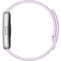 Фитнес-браслет Huawei Band 11 (серебристый полимерный корпус, с сиреневым силиконовым ремешком, международная версия)