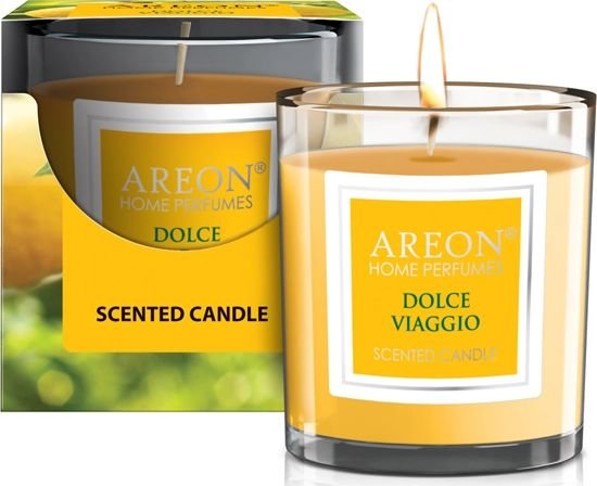 

Ароматизированая свеча Areon Home Parfume Dolce Viaggio (120 г)