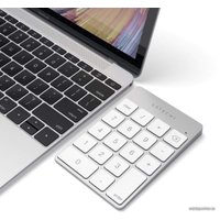 Цифровой блок Satechi Aluminum Slim Rechargeable Bluetooth Keypad (серебристый)