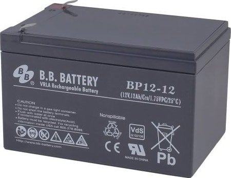 

Аккумулятор для ИБП B.B. Battery BP12-12 (12В/12 А·ч)