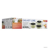 Набор кастрюль Galaxy Line GL9521
