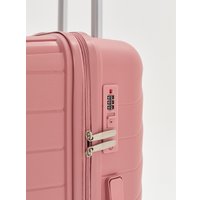 Чемодан-спиннер L'Case Basel 26 (M, розовый)