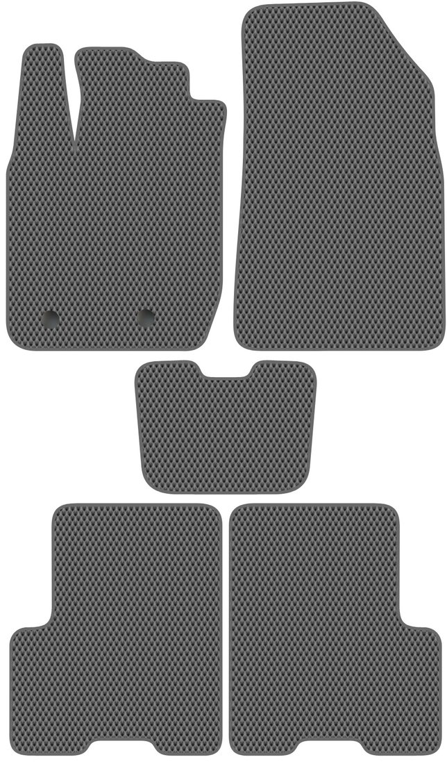 

Комплект ковриков для авто Alicosta Renault Arkana (suv) 2018 - Н.В. (серый, ромб)