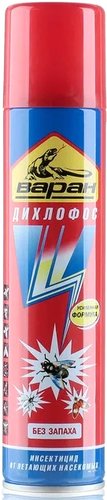 Спрей от насекомых Варан Дихлофос А универсальный (190 мл, синий)