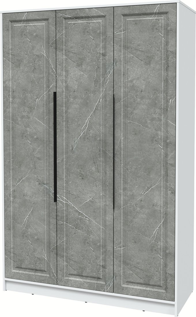 

Шкаф распашной Интерлиния Концепт КТ-Ш3 Деко (белый платинум/керамика)