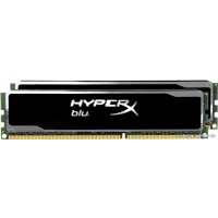 Оперативная память Kingston HyperX blu: black 2x4GB KIT DDR3 PC3-12800 (KHX16C9B1BK2/8X)