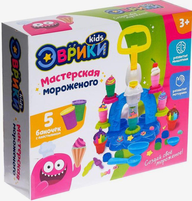 

Набор для лепки Эврики Фабрика мороженого 5168006