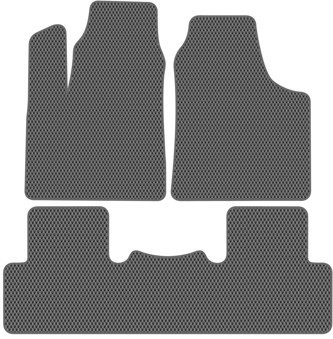 

Комплект ковриков для авто Alicosta Aito M7 I (suv / Гибрид) 2022 - Н.В. (серый, ромб)