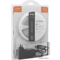 Готовый комплект светодиодной ленты Gauss LED 2835/120 12V 14,4W/m 1400lm/m 3000K 8mm IP20 5m 1/50 BT085