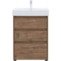  Aquanet Тумба под умывальник Nova Lite 60 302471 (дуб рустикальный)