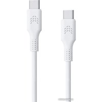 Кабель uBear Rocket Flex USB Type-C - USB Type-C RDC511WH01FL-CC (1 м, белый)