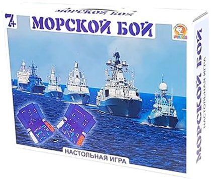 

Настольная игра Макси Морской бой 10377