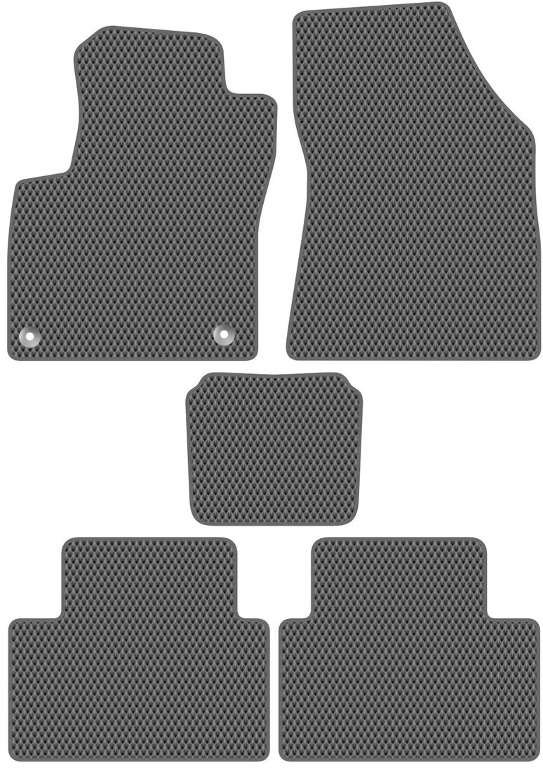 

Комплект ковриков для авто Alicosta FAW Bestune T55 I (suv) 2021 - Н.В. (серый, ромб)