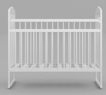 Классическая детская кроватка Giovanni Comfort 09 (белый)
