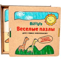 Набор пазлов Bizitoys Веселые пазлы "Животные" 2114/02
