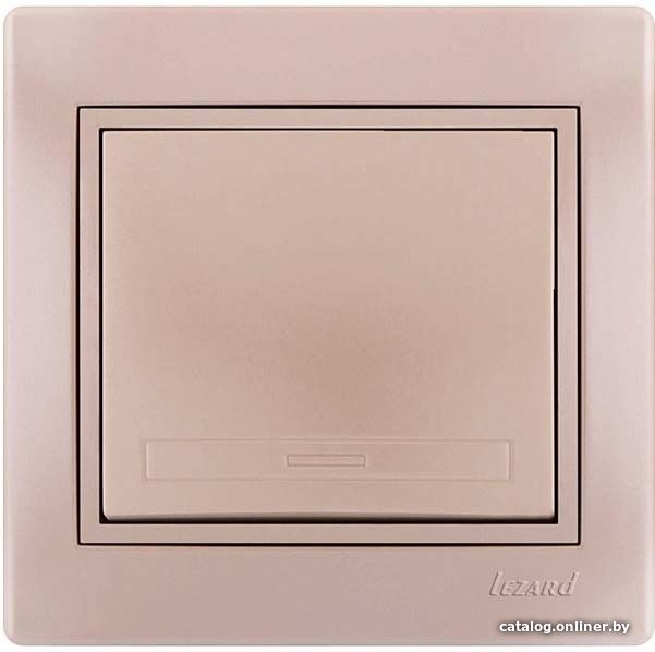 Выключатель Lezard Mira 701-3030-100 (перламутровый)