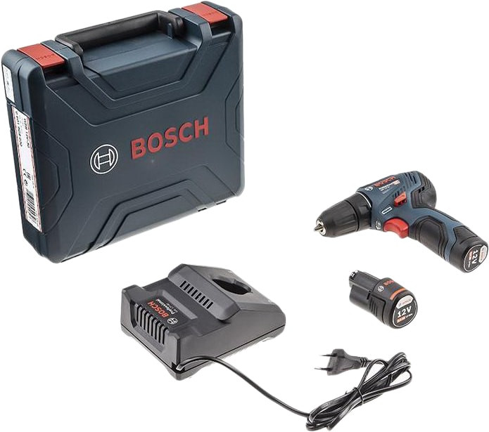 

Дрель-шуруповерт Bosch GSR 12V-30 Professional 06019G9000 (с 2-мя АКБ, кейс)
